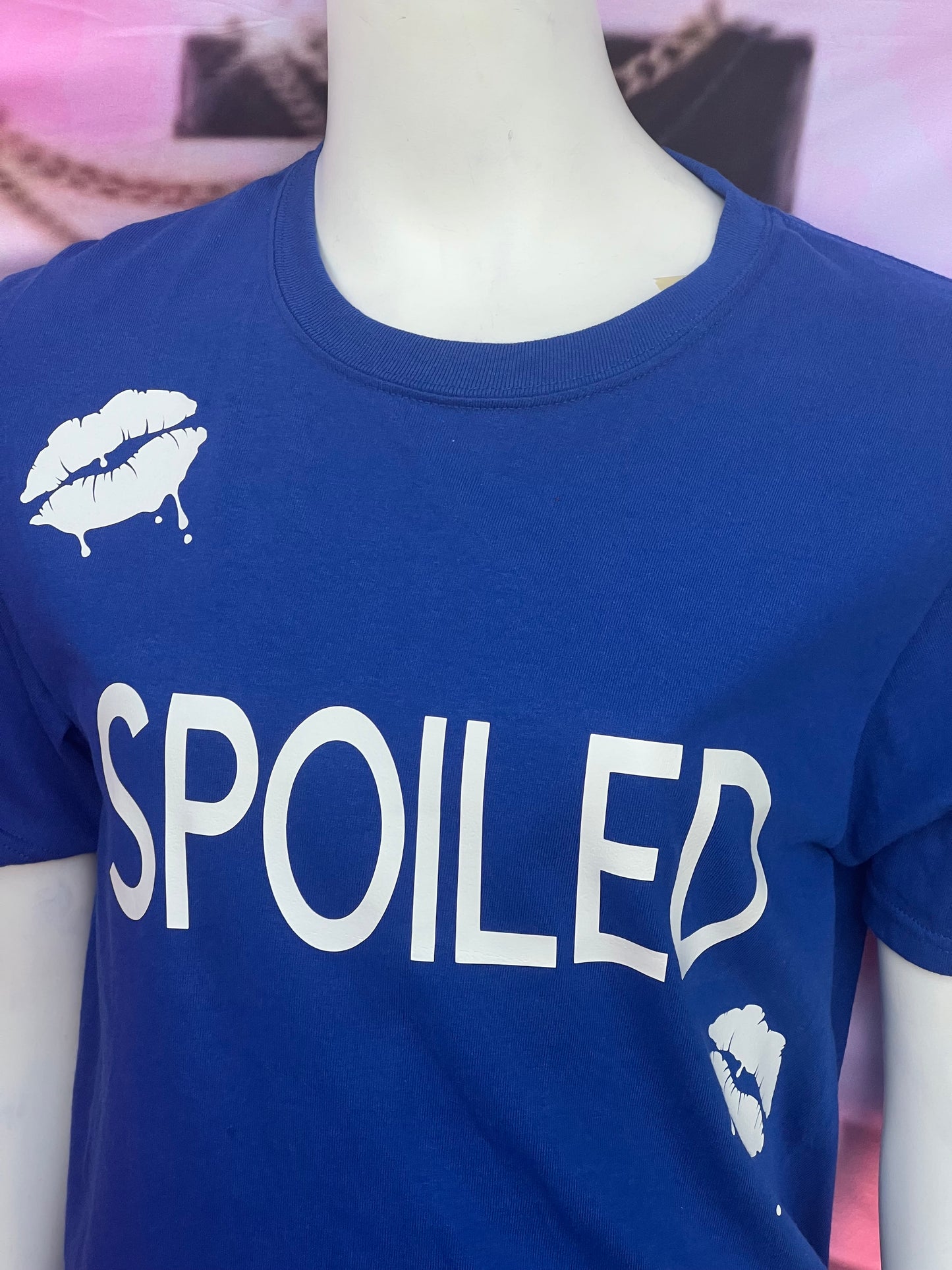Blue and white - Spoiled T-Shirt