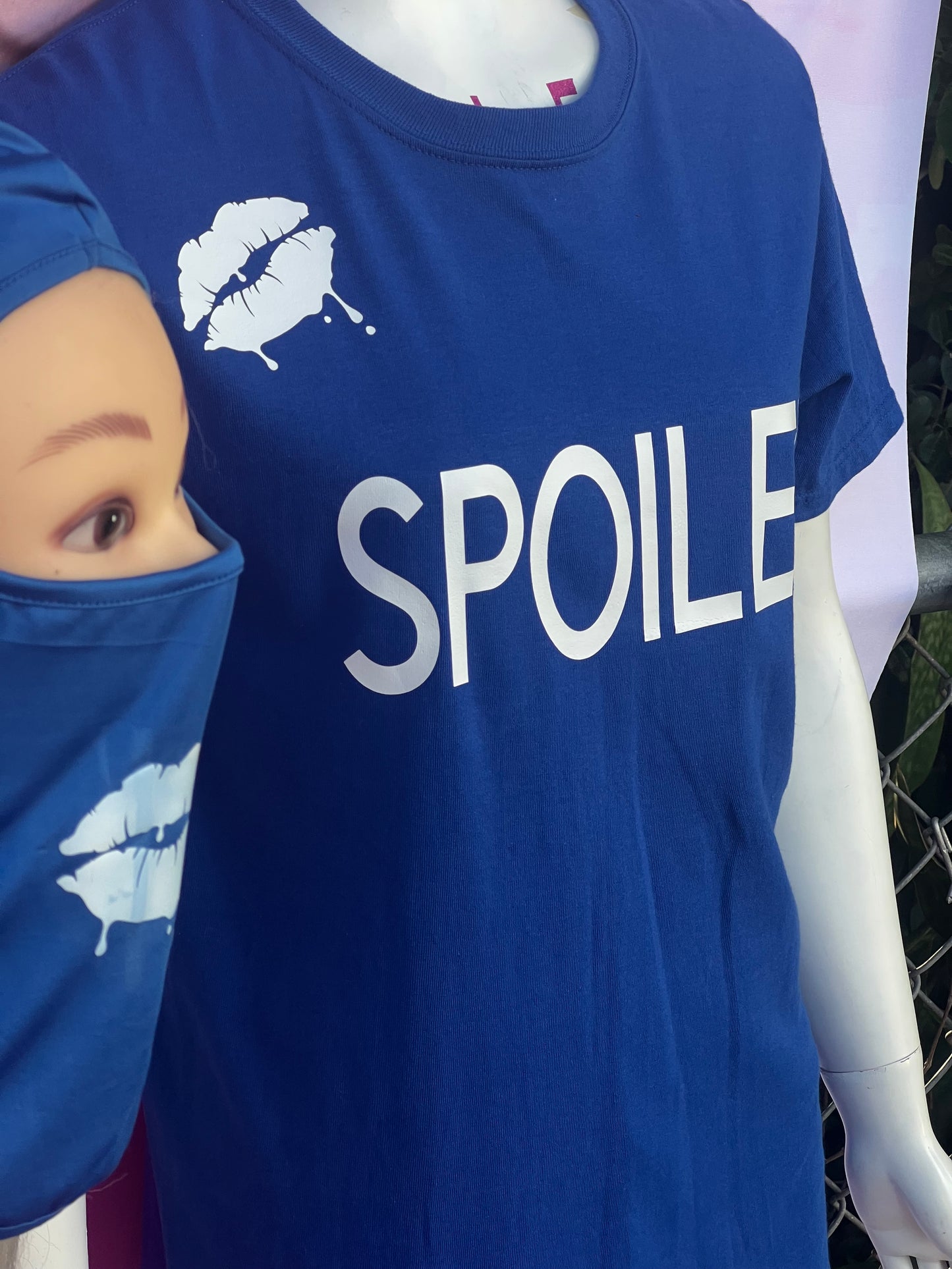 Blue and white - Spoiled T-Shirt