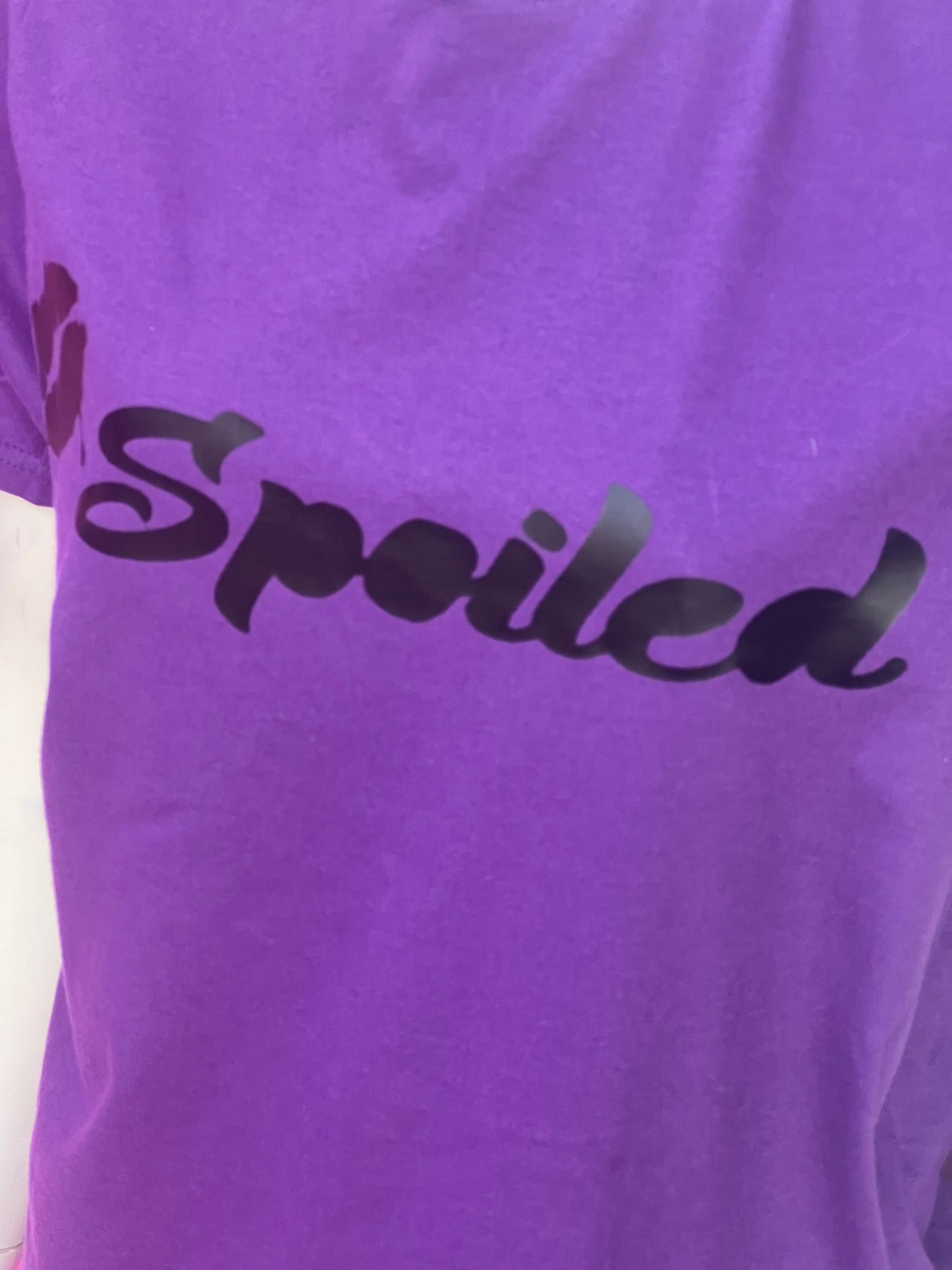 Purple/ Black Spoiled T-Shirt