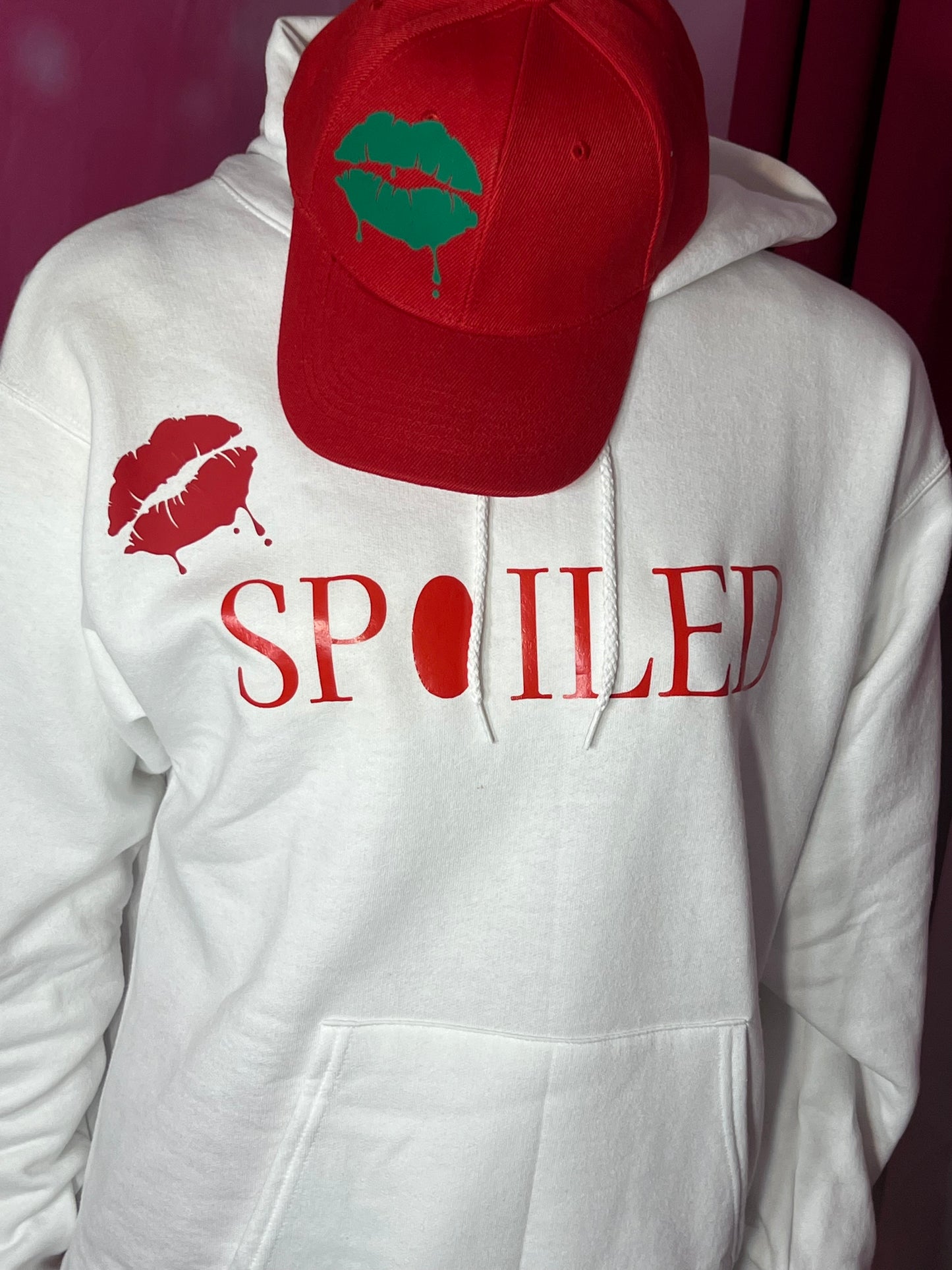 CHRISTMAS WHITE HOODIE