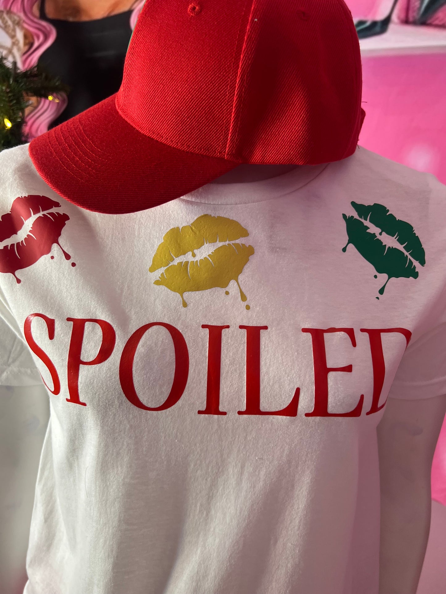 CHRISTMAS COLLECTION WHITE T-SHIRT