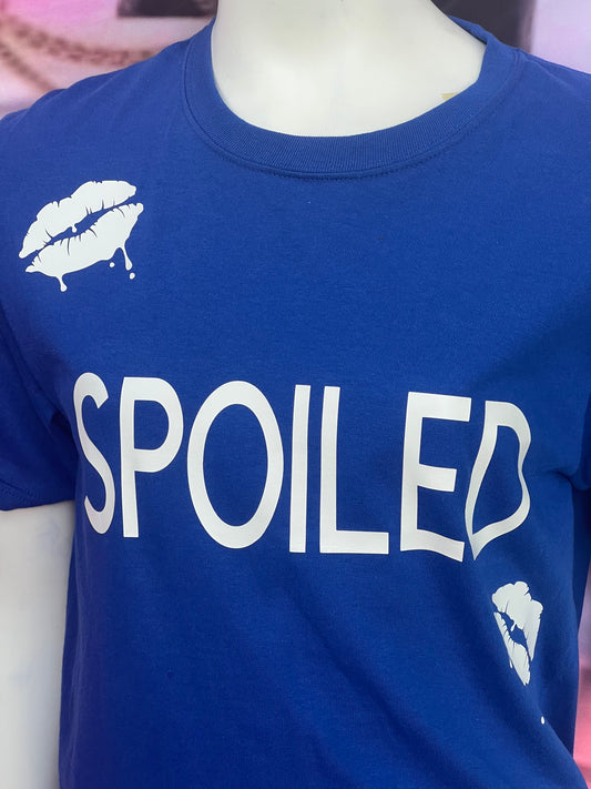 Blue and white - Spoiled T-Shirt