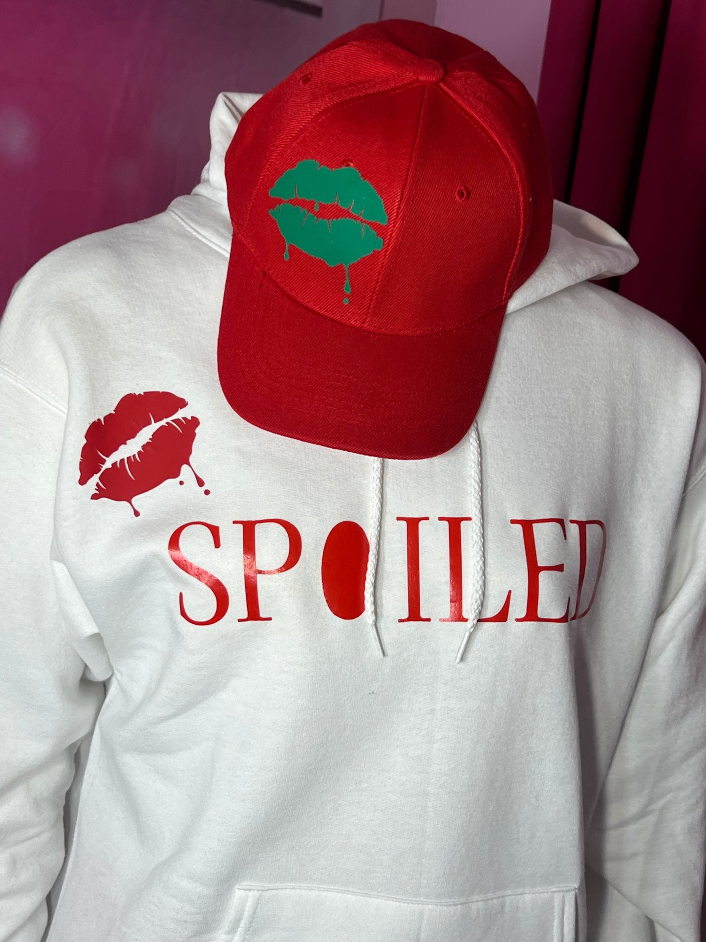 CHRISTMAS WHITE HOODIE