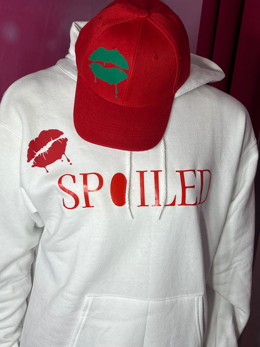 CHRISTMAS WHITE HOODIE